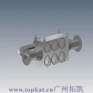 拓凯圆筒形柴油发电机组尾气净化器发电机组尾气净化器厂家