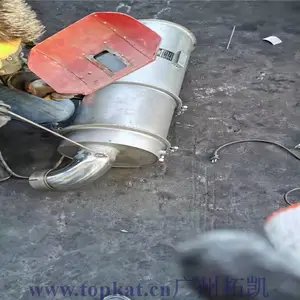 拓凯铲车尾气净化器铲车黑烟净化器厂家