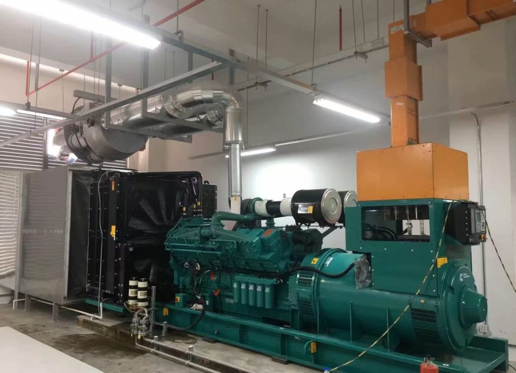 AIFILTECH 大功率发电机组尾气净化工程案例 | AIFILTECH high-power genset exhaust purification project