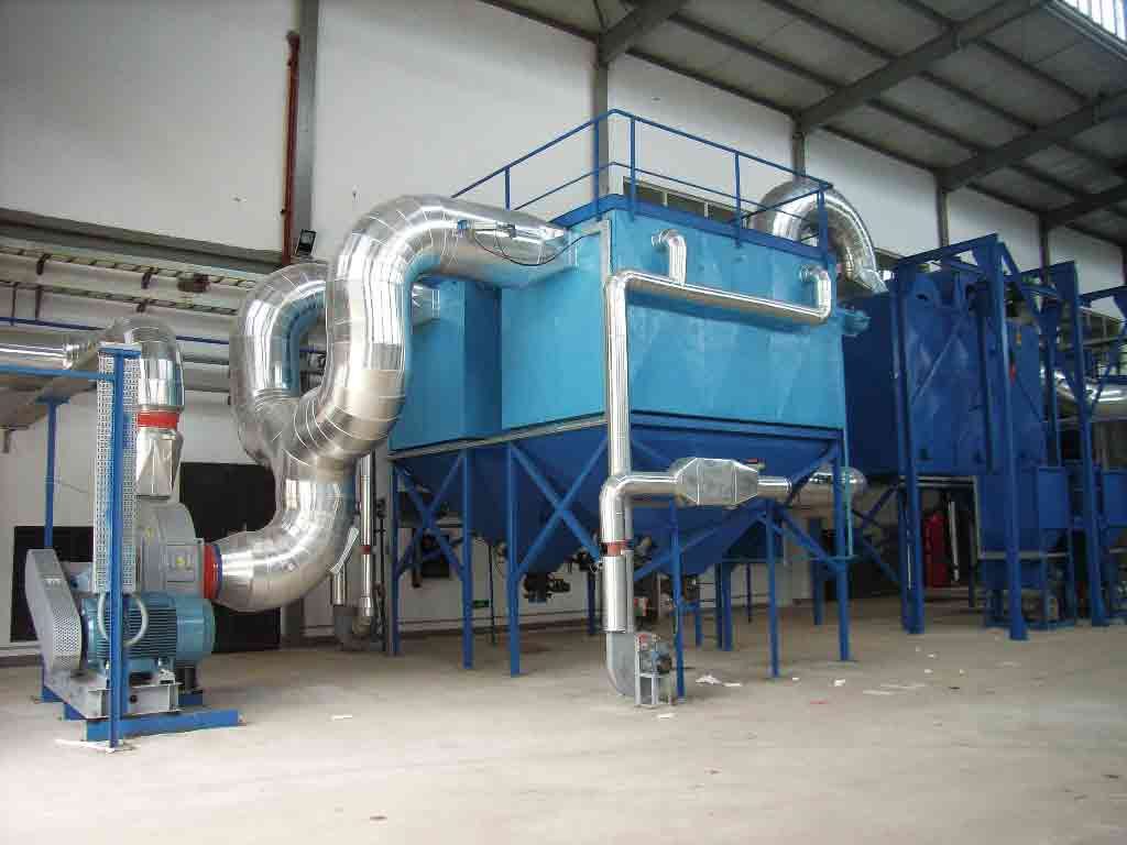 Home AIFILTECH 高温除尘系统车间安装案例 | AIFILTECH high-temperature dust collector system installation