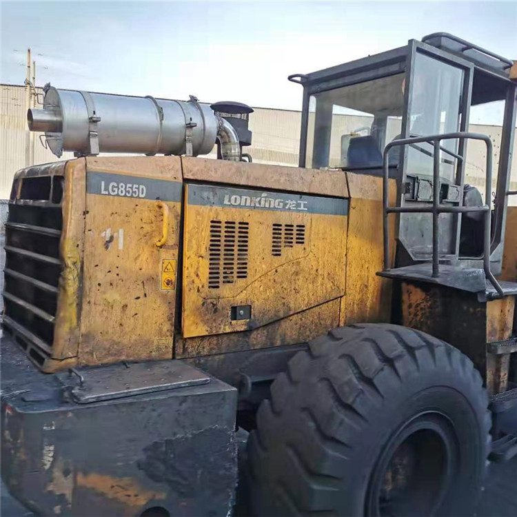 Home AIFILTECH 龙工装载机尾气净化器安装案例 | AIFILTECH Lonking wheel loader purifier installation