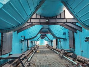 除尘器顶部管板走台与检修通道 - AIFILTECH dust collector roof tube-sheet walkway