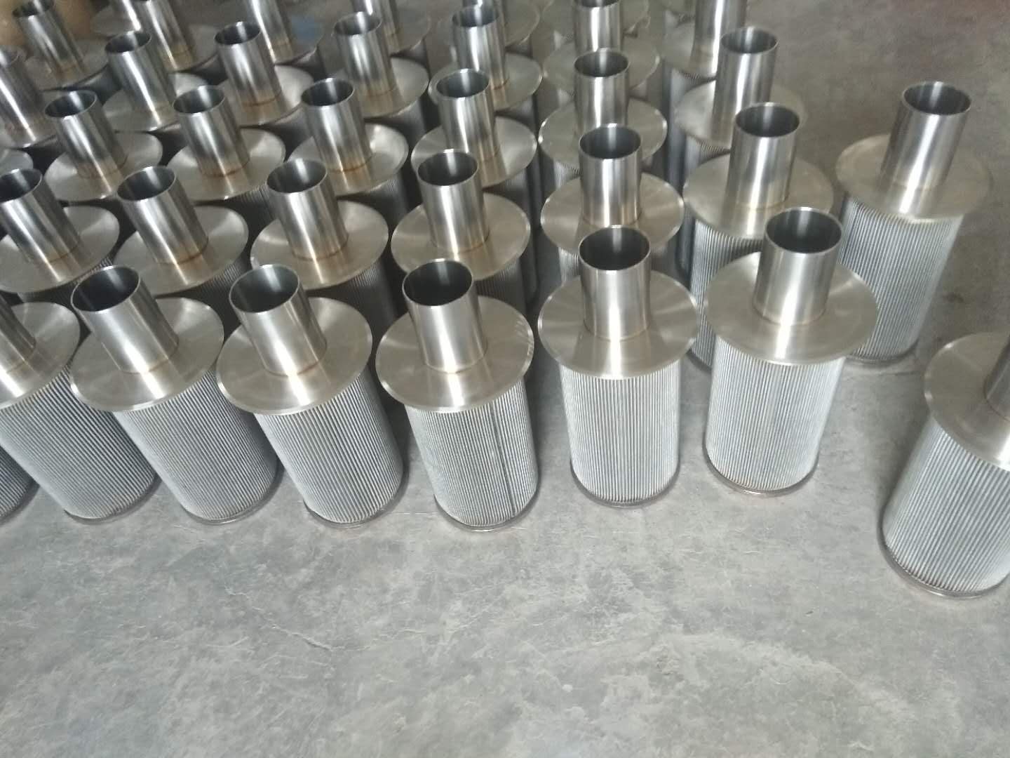 Metal exhaust purifiers in production