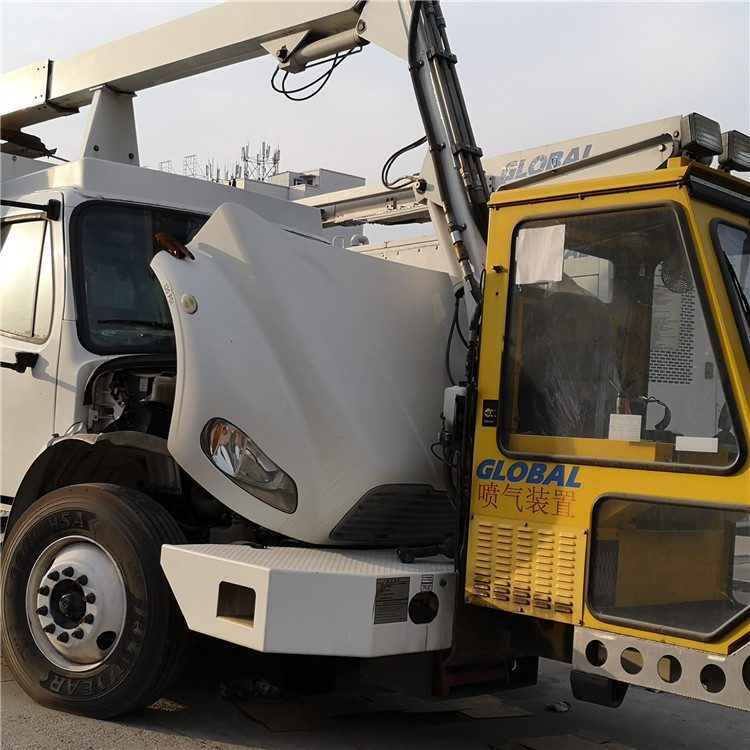 Wheel loader retrofit at jobsite