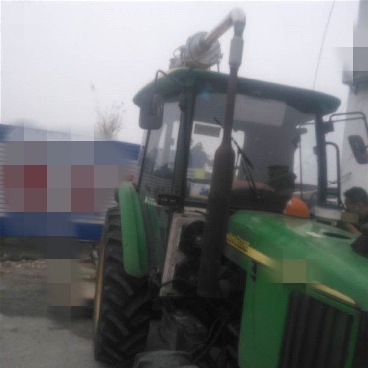 Tractor exhaust purifier installation