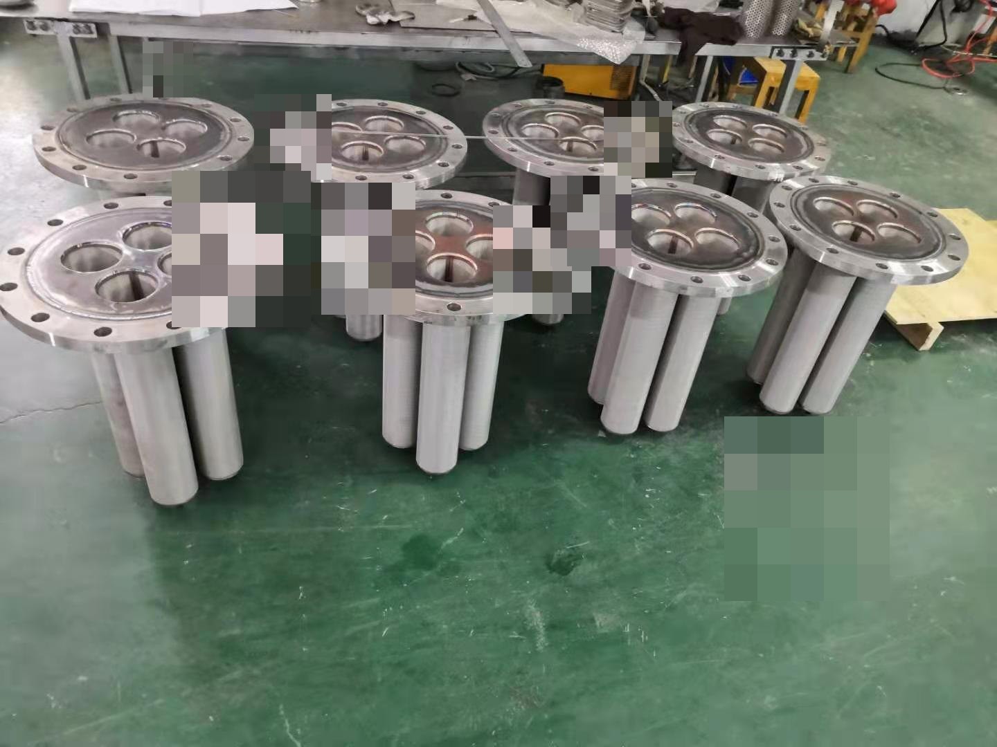 低维护尾气净化器金属滤芯组 - AIFILTECH maintenance-free exhaust gas purifier metal filter elements